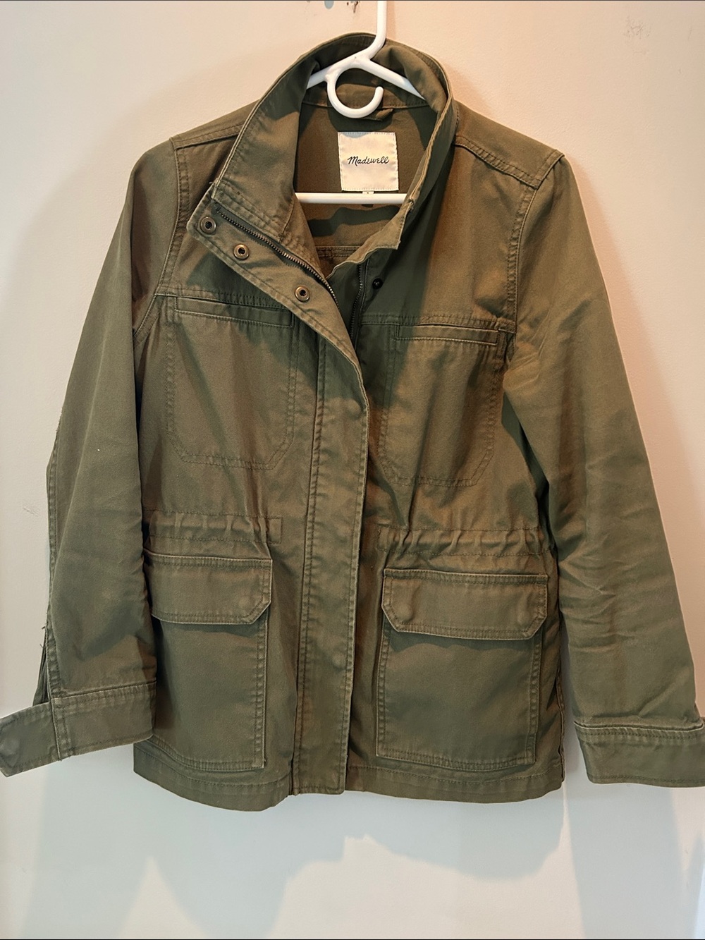 Madewell Olive Green Utility Jacket